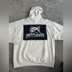 Custom Penn state White Hoodie